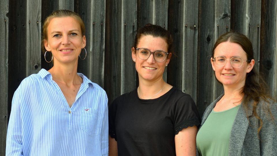 Eva Hokema, Carmen Jörg und Simone Sachsenmaier Eva Hokema, Carmen Jörg und Simone Sachsenmaier