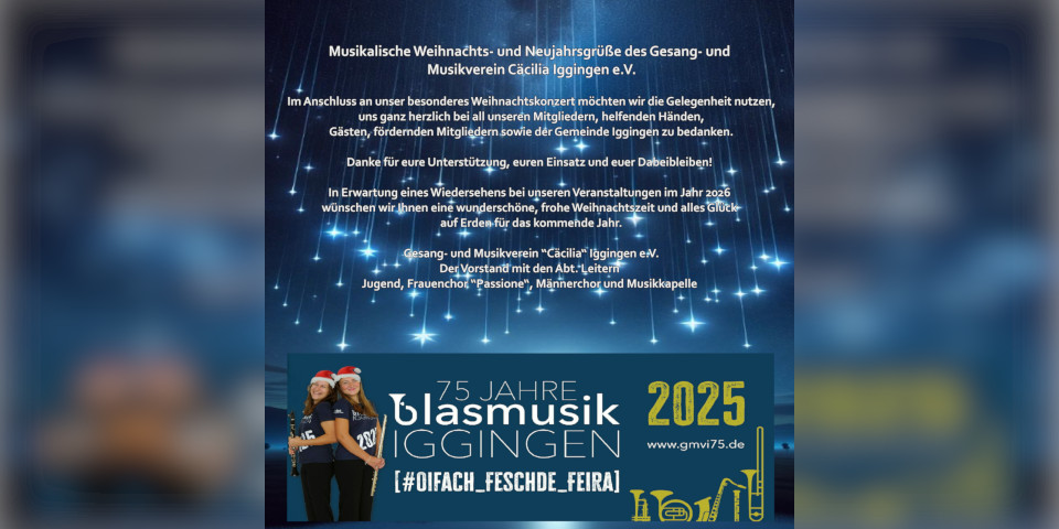 Weihnachtsgruß 2025