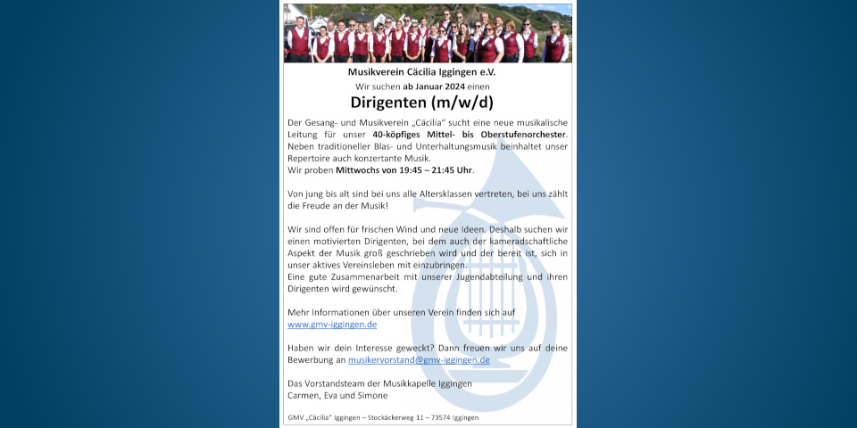 Dirigentensuche