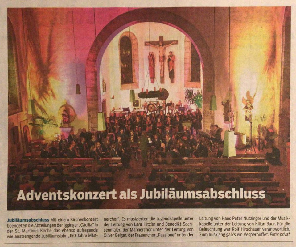 Artikel aus der Gmünder Tagespost 12.12.2018