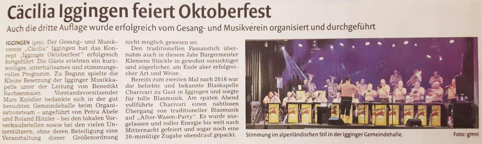 Artikel aus der Remszeitung vom 24.10.2019