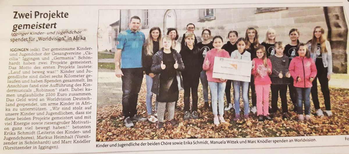 Artikel aus der Remszeitung vom 24.10.2019