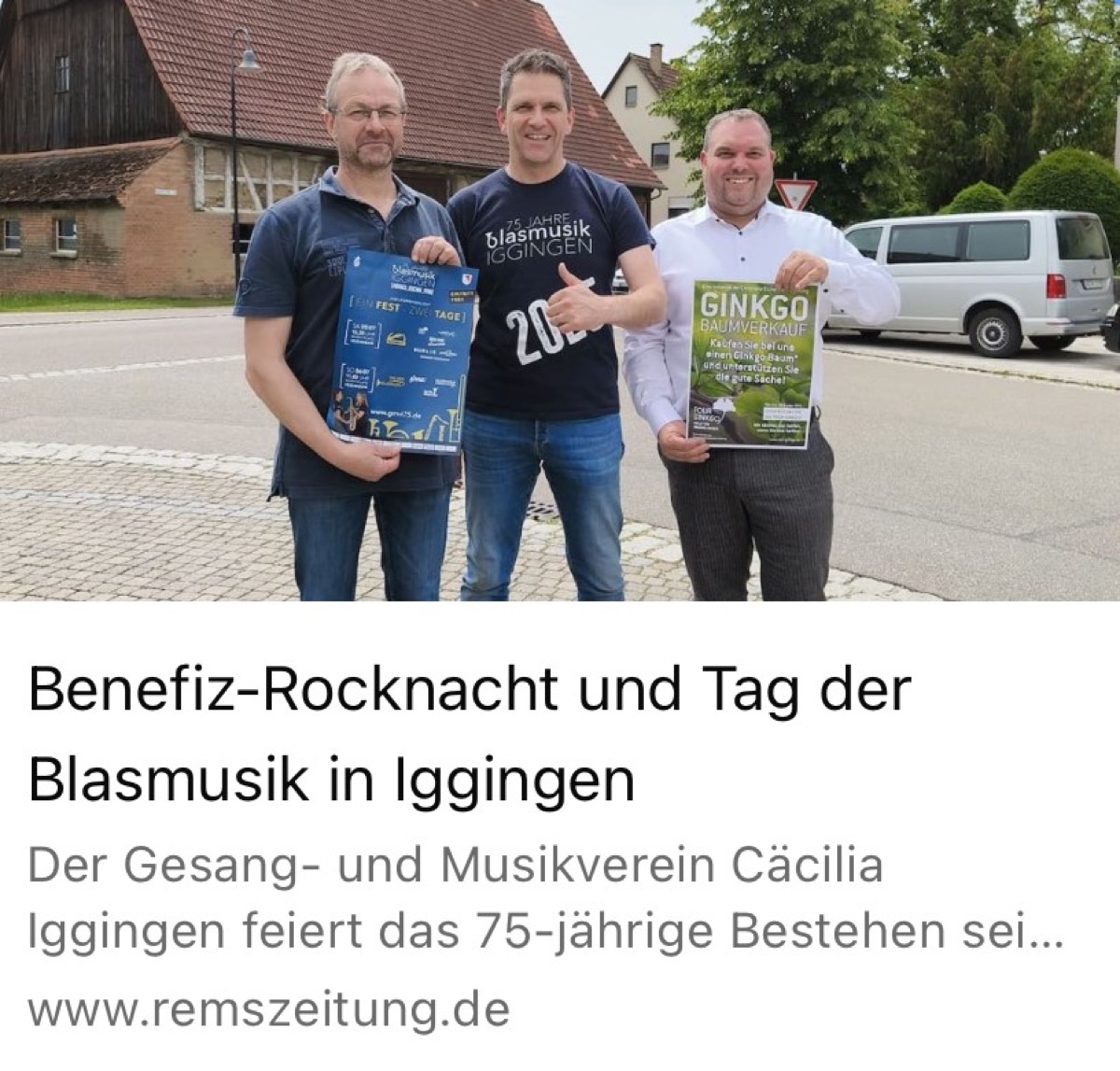 Artikel aus der Remszeitung vom 26.06.2025