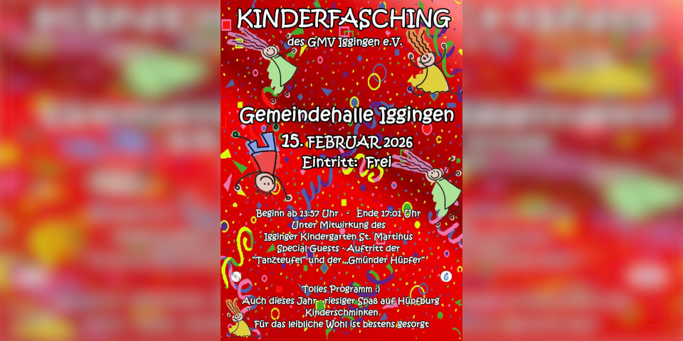 Kinderfasching 2026
